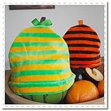 Striped Bamboo Hat Color: Citrus Striped Bamboo Hat Color: Citrus