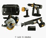Panasonic 18V Metal 4 Piece Combo Kit EYC156GQW