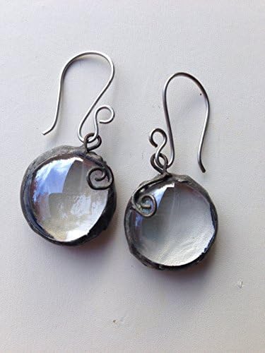 Stained Glass Ice Earrings