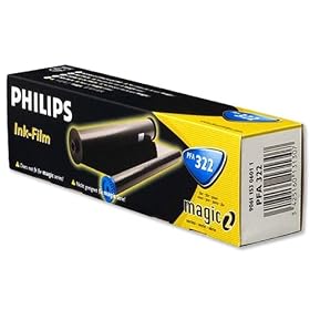 Philips Fax Ribbon Black for PPF441 456 476 486 Ref PFA322