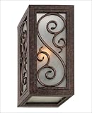 1 Light Bath Bar - New Tortoise Shell Finish : Soft Cream Glass