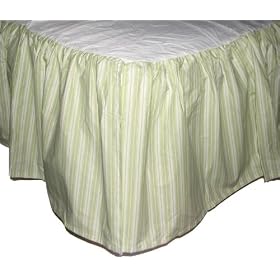 Carters Everyday Easy Dust Ruffle, SageCarters Everyday Easy Dust Ruffle