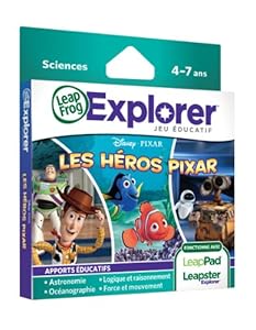Leapfrog - 89027 -  Jeu Educatif Electronique - LeapPad / Leapster Explorer - Les Héros Pixar