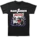 Black Sabbath Men's Sabotage Vintage T-shirt Black