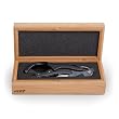 Final Touch WO35 Boxed The Flex Wine and Champagne Opener, Black