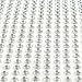 AllyDrew 4mm Crystal Diamond Sticker Adhesive Rhinestone, 468pcs (Silver)