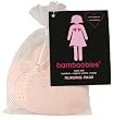 Bamboobies 4 Pair Multi-pack Super-soft Bamboo Washable Nursing Pads in Lingerie Bag, All Pale Pink