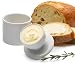 Kitchen & Housewares : Pinzon White Ceramic Butter Keeper