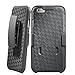 iPhone 6s Case,iPhone 6 Case,[4.7inch]by Ailun,Dual Layer Holster&Hard Shell Back Cover,Belt Clip,Built-in Kick Stand,Shock-Absorption&Skid-proof,Anti-Scratch&Fingerprint&Oil Stain case[black]