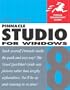 Pinnacle Studio 8 for Windows