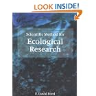 Click here to buy Scientific Method for Ecological Research by  E. David Ford.