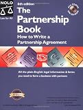 The Partnership Book: How to Write A Partnership Agreement (With CD-ROM) 6th Edition