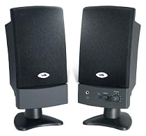 Cyber Acoustics CA2100 2.0 Speaker System 8W Black