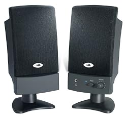 Cyber Acoustics CA2100 2.0 Speaker System 8W Black