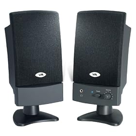 Click here to buy Cyber Acoustics CA2100 2.0 Speaker System 8W Black by Cyber Acoustics.