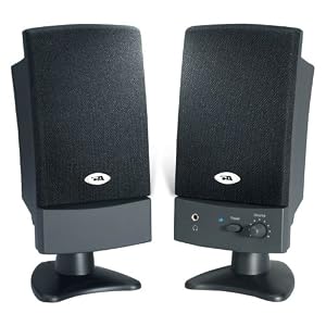Cyber Acoustics CA2100 2.0 Speaker System 8W Black