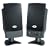 Cyber Acoustics CA2100 2.0 Speaker System 8W Black