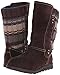 Muk Luks Women's Stacy Stripped Winter Boot