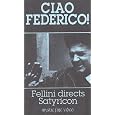 Ciao Federico: Filming Satryicon [VHS]