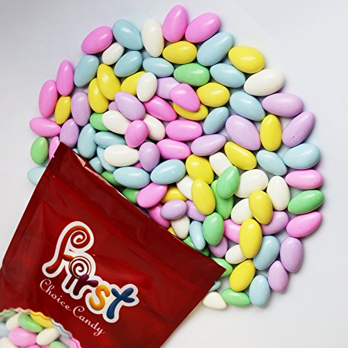 FirstChoiceCandy Assorted Jordan Almonds 2 Pound Resealable Bag