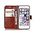 iPhone 7 Leather Case,7 Phone Case,Flidm iPhone 7 PU Leather Wallet Case Protective Flip Stand Cover for iPhone 7#004