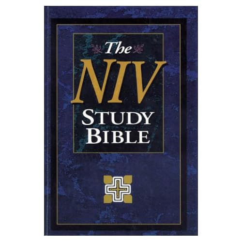 NIV Study Bible Large Print Kenneth Barker Donald W Burdick 