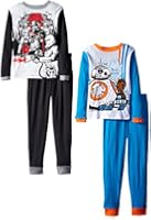Star Wars Big Boys' Choosing Sides Four-Piece Pajama Set