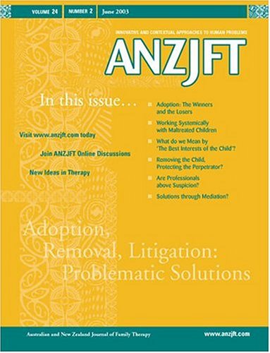Magazines: Australian and New Zealand Journal of Family Therapy