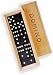 Domino aus Holz klassisches Spiel Domino-Box 2104