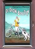 1920 FRENCH BICYCLE POSTER Coin, Mint or Pill Box: Made in USA!