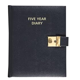 Collins Five Year Diary - Black