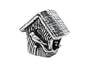 Zable(tm) Sterling Silver Bird House Bead / Charm