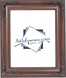 2-1/2 Mirror with Walnut Frame