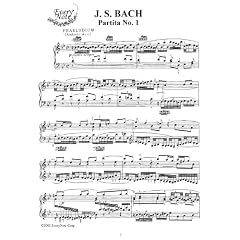 Bach J.S. Partita No. 1 in B flat Major: Instantly download and print sheet music