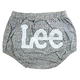 [リー] Lee ベビー パンツ オーバーパンツ ブルマ LK0230 アップリケ APPLIQUE ロゴ フェルト ベビー服 オムツ 赤ちゃん こども 子供 男の子 女の子 半袖