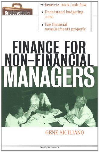 Cover image : Finance for Non-Financial Managers (Briefcase Books Series)