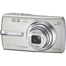Olympus Stylus 830 8MP Digital Camera with Dual Image Stabilized 5x Optical Zoom (Silver)