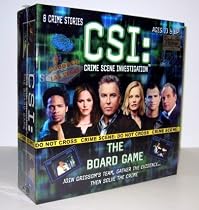 CSI: Crime Scene Investigation The Board Game