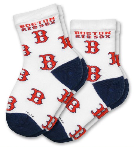Boston Red Sox Kid's Infant Socks (2 Pack)