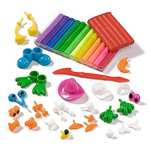 Gütermann 2151122 - Set plastilina 280 g + accessori, 24x18 cm, 5x5,5 cm