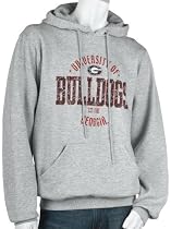 Soffe University of Georgia Oxford Hoodie with Print Logo