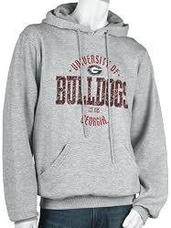 Soffe University of Georgia Oxford Hoodie with Print Logo