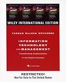Review John Wiley & Sons  / Information Technology for Management: Transforming Organizations in the Digital Economy