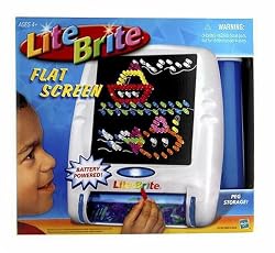 Lite Brite Flatscreen - White