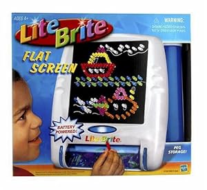 Lite Brite Flatscreen - White
