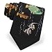 Tropical Fish by Wild Ties black polyester ties