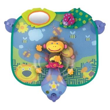 Early Star Monkey Tunes Window Shade