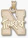 Nebraska Cornhuskers N Huskers Pendant - 14KT Gold Jewelry