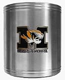Missouri Tigers Stainless Steel Can Cooler (Set of 4)
