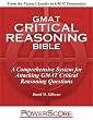The PowerScore GMAT Critical Reasoning Bible